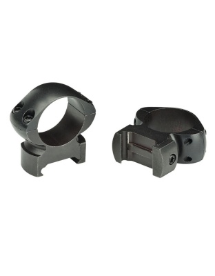 Weaver 2-Piece Grand Slam Steel Top Mount Scope Rings 30mm Low Matte Black
