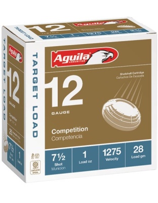 Aguila Shotshell 12 Gauge 2.75" 1 Ounce #7.5 250 Rounds Case Lot