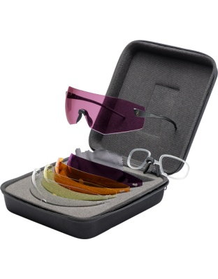 Browning Comp Series Shooting Glasses with 5 Lenses & Case