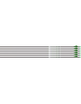 Easton Axis 5 mm 340 with Halfout 6-Pack with 2" Blazer Vanes