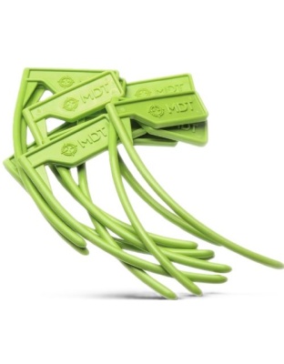 MDT Sporting Chamber Flags Green 10-Pack