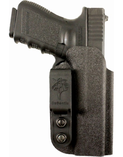 Desantis Slim Tuck Kydex Fits Glock 48MOS Bl Ambidextrous Inside-the-Waistband Holster