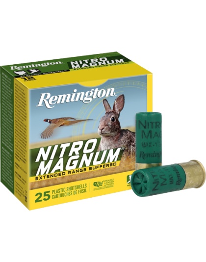 Remington Nitro-Magazine 12 Gauge 3" 1-5/8 Ounce #6 1280 Feet Per Second 25 Rounds