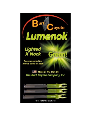 Lumenok Lighted Nocks HD Orange X 3 pk.