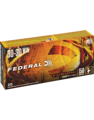 Federal Fusion 30-30 Win 150 Grain Fusion 20 Rounds