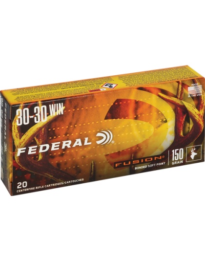 Federal Fusion 30-30 Win 150 Grain Fusion 20 Rounds