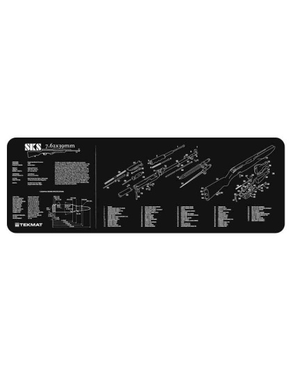 Tekmat Armorers Bench Mat 12"X36" SKS Rifle
