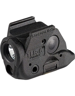 Streamlight TLR-6 Sa Hellcat LED Light/Red Laser Black