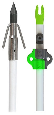 Muzzy Fish Arrow with Carp Point Nock & Bottle Slide