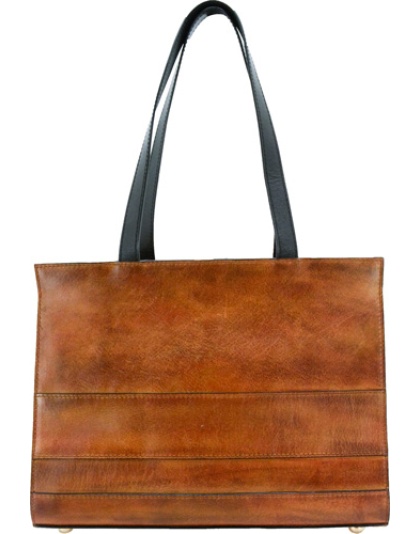 Cameleon Hephaestus Apollo Con Carry Structured Handbag Brown