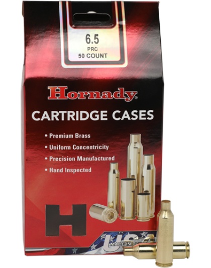 Hornady Unprimed Cases 6.5 Precision Rifle Cartridge 50 Pack 5-Pack/Cs