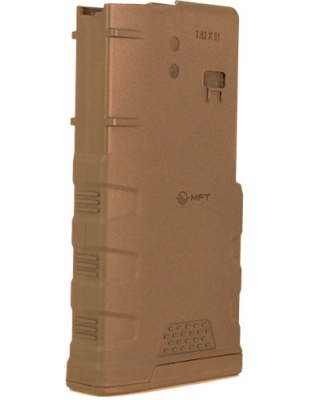 Mission First Tactical Magazine AR10/SR25 7.62X51 308 Win 20 Rounds Scorched Earth