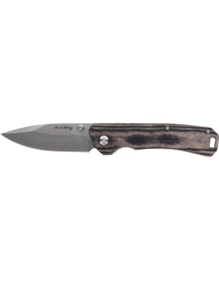 Uncle Henry Knife Uh Folder 3" Pakka Wood/Stainless Steel Promo Q3 25'