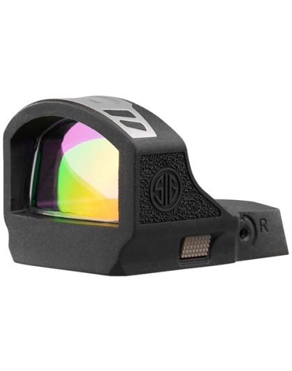 SIG Open Reflex Sight Romeo RS Red Circle Dot Black