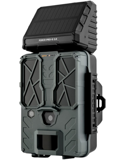 Spypoint Trail Cam Force Pro-S 2.0 Solar 4K with 32GB Sd Card