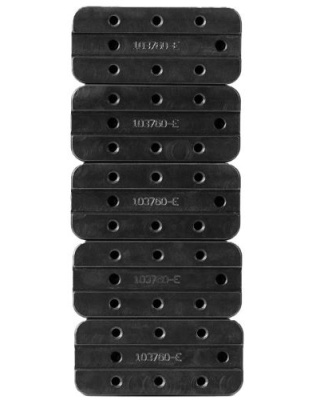 MDT Sporting Interior Forend Weights 5 Pack.52 Lbs Each Black