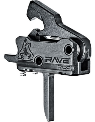 Rise Armament Trigger Rave Pcc Flat 3.5LB AR-15 with Anti Walk Pins