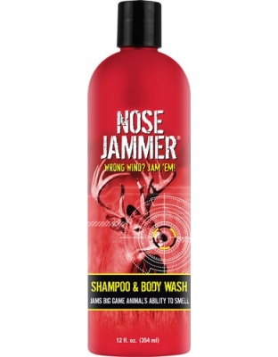 Nose Jammer Shampoo and Body Wash 12 Ounces Squeeze Bottle