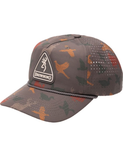 Browning Cap Slug Old Fashion Brown Die Cut Mesh One Size Fits Most