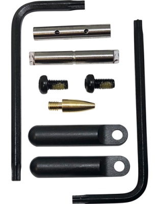 Kns Precision Pin Kit Non-Rotating GEN2 AR-15/M16.154 Black