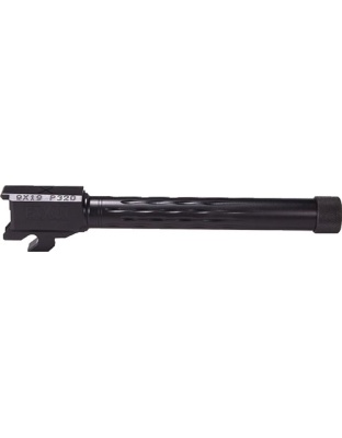 Faxon Firearms SIG P320 Fullsize 9 mm Flame Flute Threaded Black