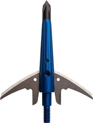 Swhacker Broadhead Levi Morgan 2-Blade Curved 100 Grain 2" Cut 3-Pack