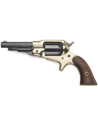 E.m.f. 1863 Remington Brass Pocket 31 Caliber 3.5" Oct Walnut