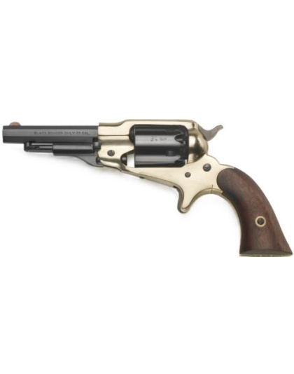 E.m.f. 1863 Remington Brass Pocket 31 Caliber 3.5" Oct Walnut