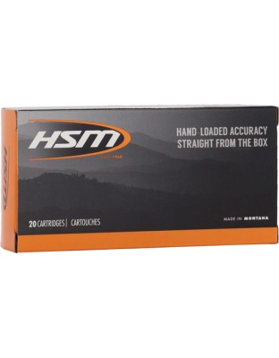 HSM Ammo 45-70 Gov 300 Grain Hpfp 20 Rounds 25 Boxes per Case