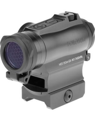 Holosun 515 Enclosed Green Mlt Reticle Shake Awake Rifle 20 mm