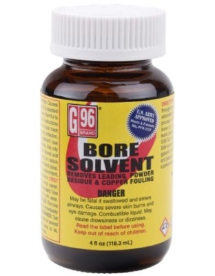 G96 Products Military Grade Bore Solvent 4 Ounce. Metal Can