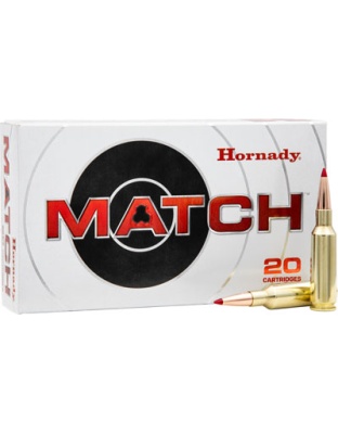 Hornady Match 224 Valkyrie 88 Grain ELD 20 Rounds 10 Boxes per Case