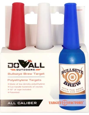 Do All Traps Do-All Target Factory Bottles with Cord 3-Pack Red/White/Blue