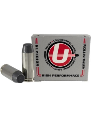 Underwood Ammo 10 mm 200 Grain Hard Cast Lead-Fn 20 Rounds 10 Boxes per Case