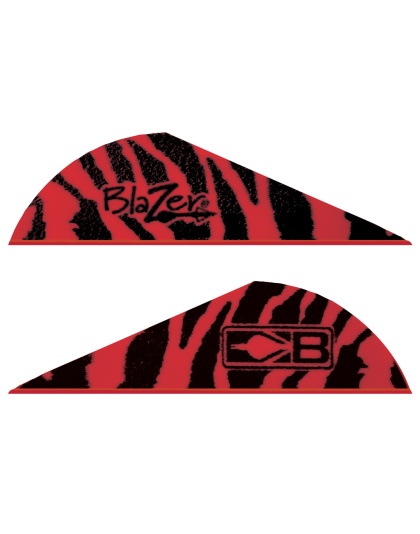 Bohning Blazer Vanes Red Tiger 100 pk.