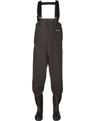 Frogg Toggs Men's Rana Pvc Lug Chest Wader Brown Size 12