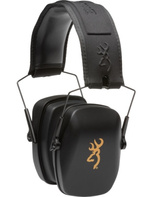 Browning Buckmark Iii Hearing Protector Fldbl Nrr 27DB Black