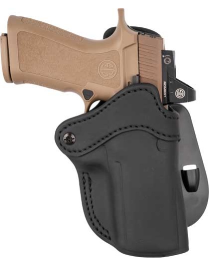 1791 Gunleather PDH2.4 Paddle Hlstr Mult Fit or Right-Hand Rug SEC9/Sim Stl Black