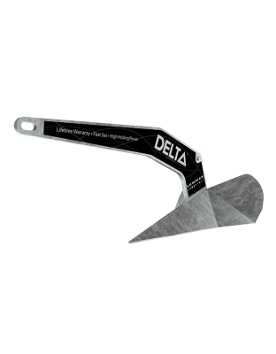 Lewmar Delta Anchor - Galvanized - 22LB