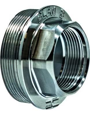 Faxon Firearms Plan B to Hub Adapter Titanium 1.375-24