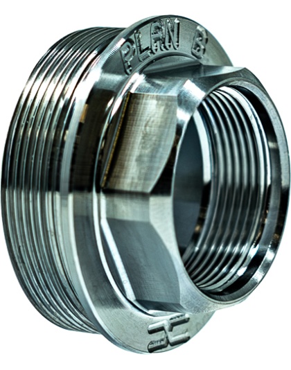 Faxon Firearms Plan B to Hub Adapter Titanium 1.375-24