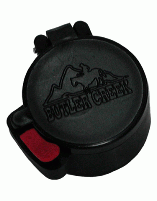 Butler Creek Flip Open #5 Eye Scope Cover Black