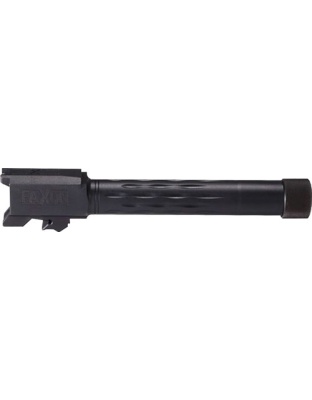 Faxon Firearms Smith & Wesson M&P Full Size 9 mm Flame Flute Threaded Black