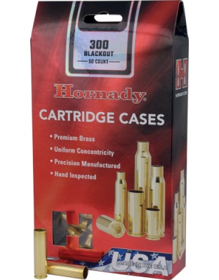 Hornady Unprimed Cases 300 Aac Blackout 50 Pack 5-Pack/Cs