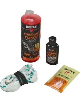 Hoppes Boresnake Cleaning Kit Combo with Clp 12 Gauge Shotgun