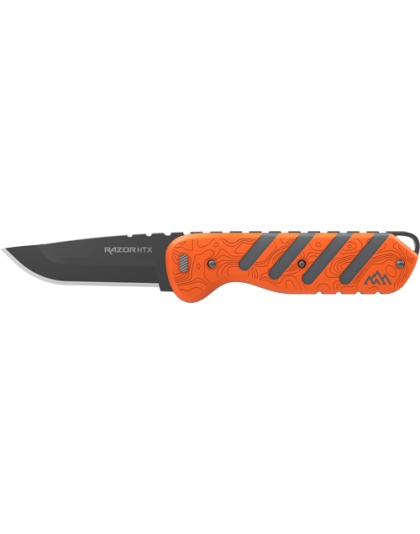 Outdoor Edge Razor Htx 3" Fixed Gray/Orange with Blade Pod