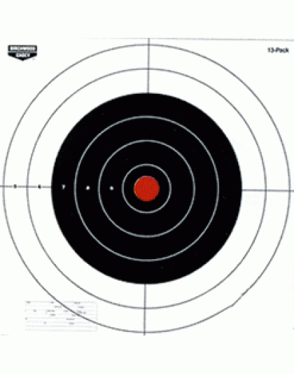 Birchwood Casey B/C Target Eze-Scorer Paper 12" Bull's-Eye 13 Targets