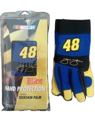 Encon Safety Products Nascar Team Series Deerskin Gloves #48 Large