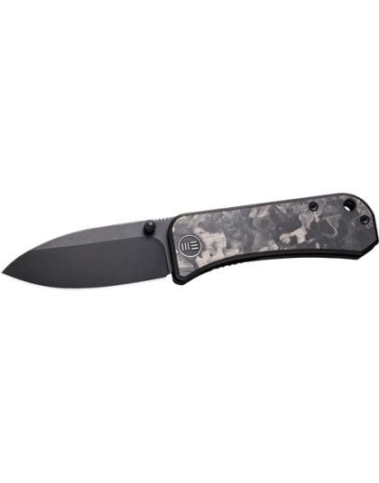 We Knife Banter 2.9" Marble Carbon Fiber/Black Stonewash