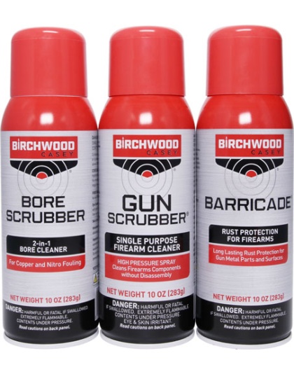 Birchwood Casey B/C Gun Scrubberbore Scrubber & Barricade Value Pack Kit